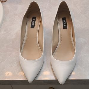 White pumps